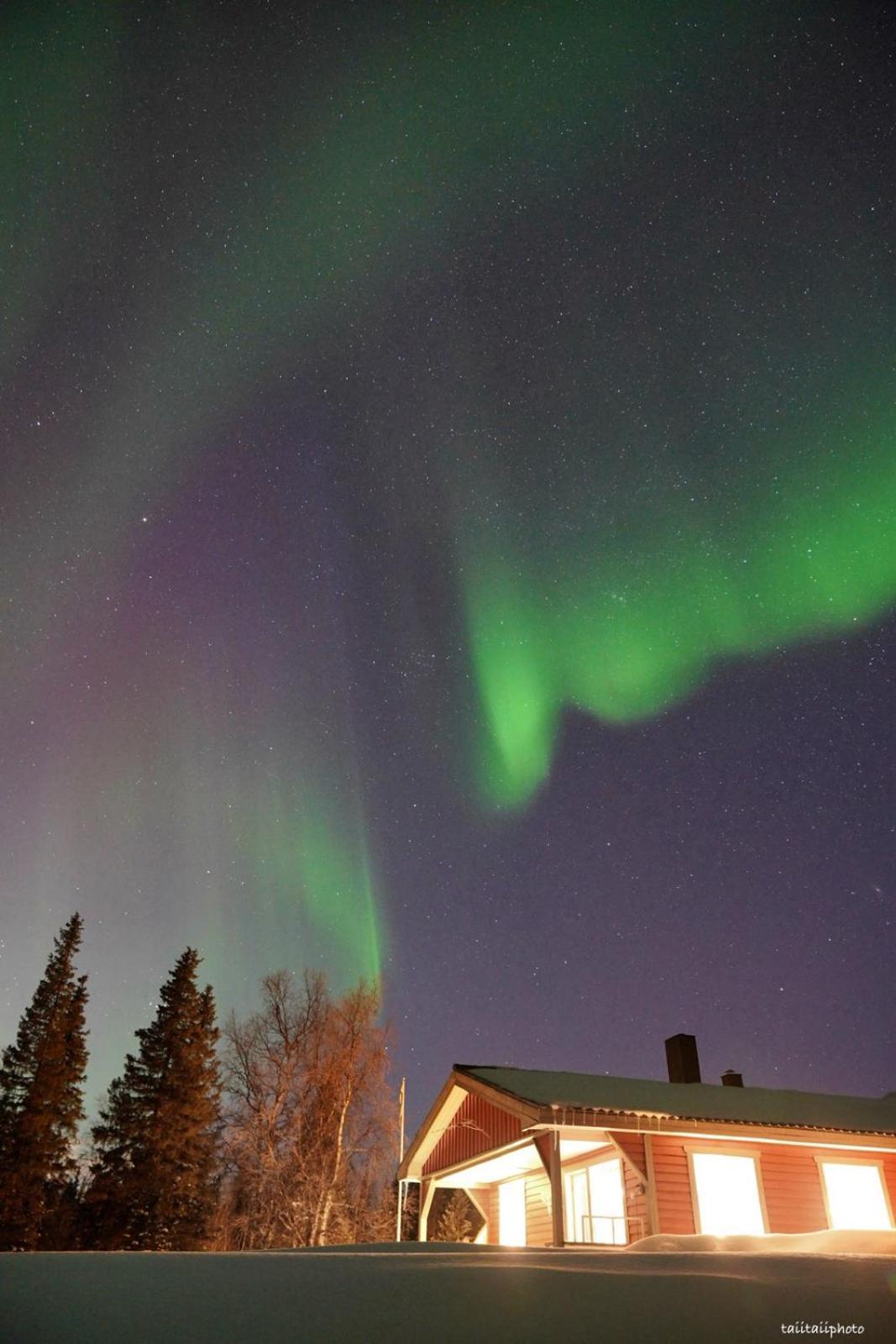 Little Adorable Red Villa Kiruna Exterior foto